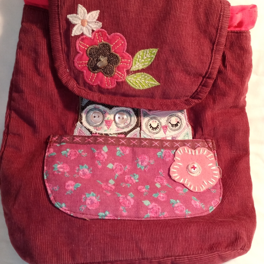 Child's Corduroy Backpack